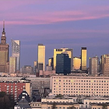 Atelier W Sercu Warszawy Z Panoramicznym Widokiem Apartamento Varsóvia Exterior foto