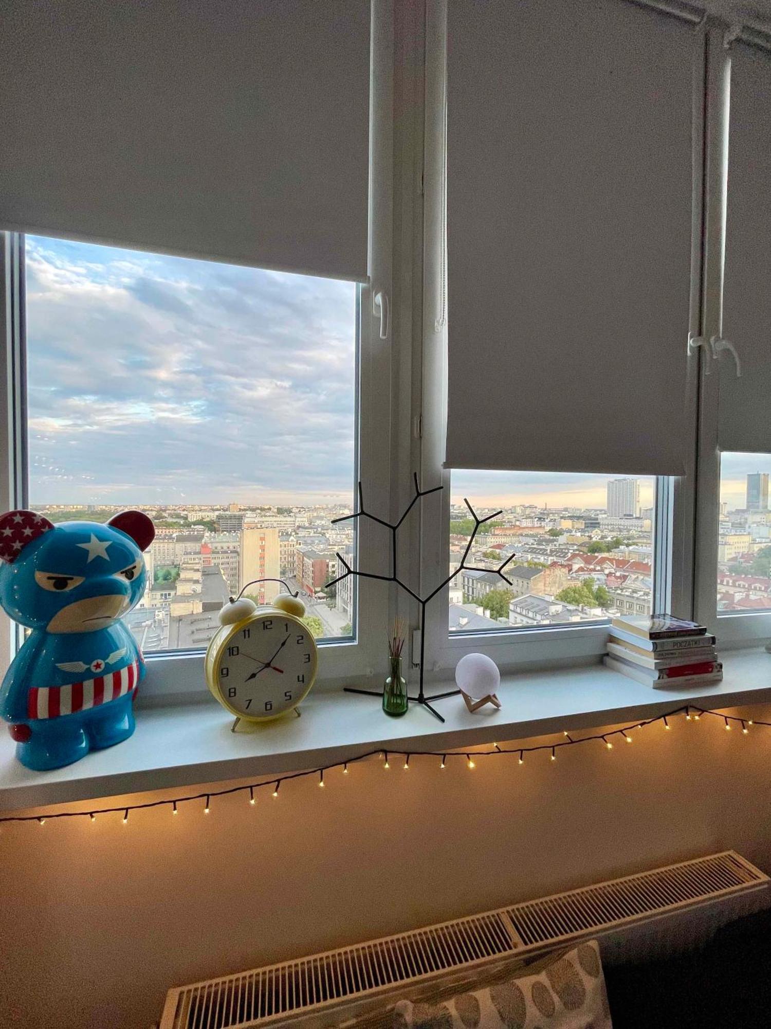Atelier W Sercu Warszawy Z Panoramicznym Widokiem Apartamento Varsóvia Exterior foto